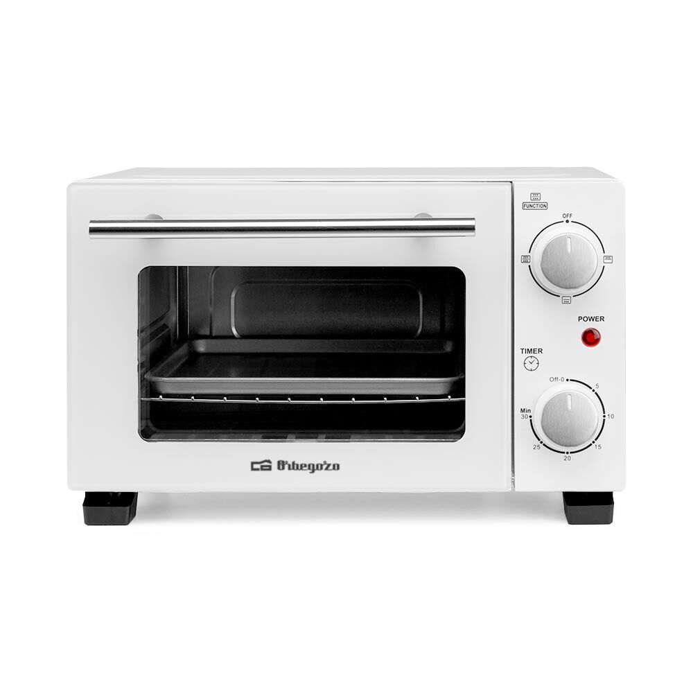 HORNO SOBREMESA ORBEGOZO HO975 10L. 650W BLANCO