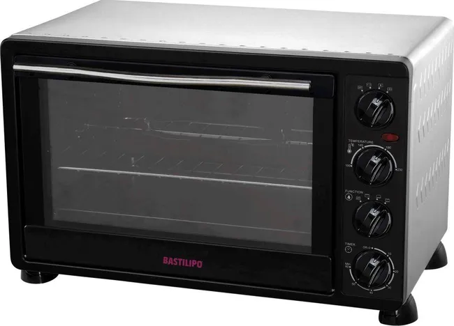 HORNO SOBREMESA BASTILIPO VERONA BLACK 30L CONVENCION NEGRO 1500W