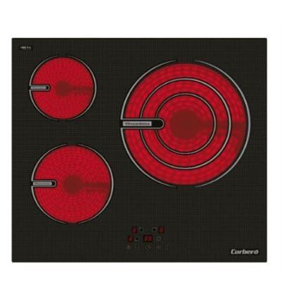 VITROCERAMICA CORBERO CCVG3BL574 3ZONAS